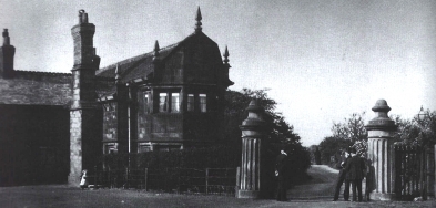 Entrance Lodge to Darley Hall, 1907